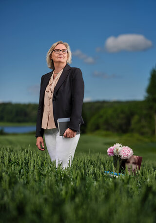 Portrait of principal Laila Andersson